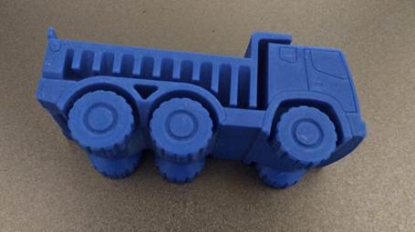 Mô hình xe ben (Dump Truck) in 3D nhỏ gọn cực chất - Image 5