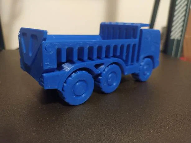 Mô hình xe ben (Dump Truck) in 3D nhỏ gọn cực chất - Image 6