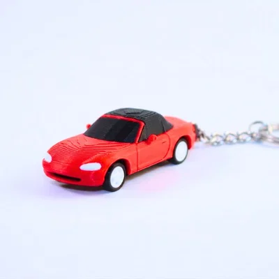 Móc khóa mô hình xe thể thao Mazda Miata (MX-5) 3D in 1:64