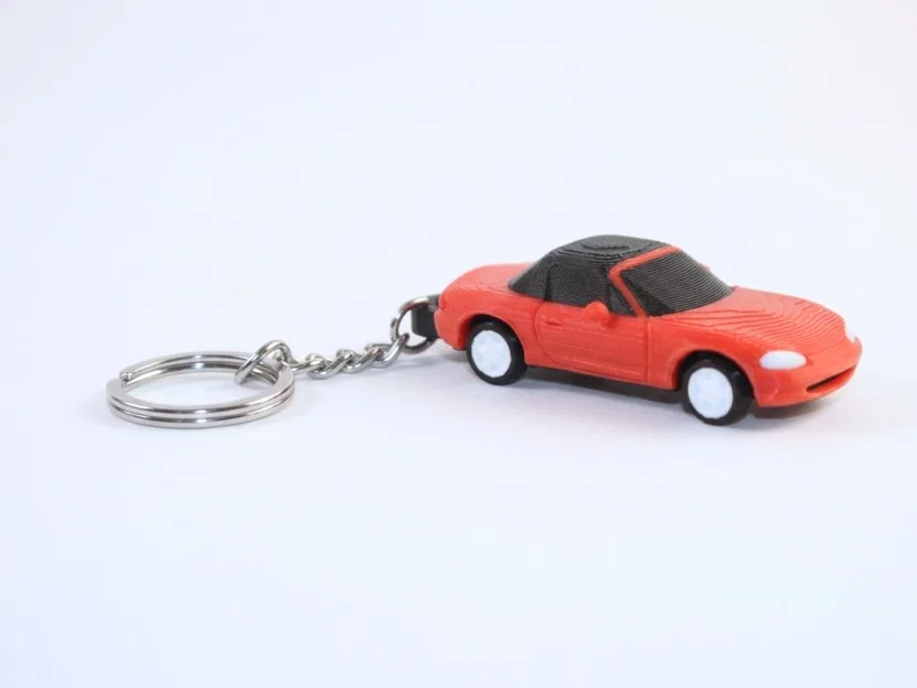 Móc khóa mô hình xe thể thao Mazda Miata (MX-5) 3D in 1:64 - Image 2