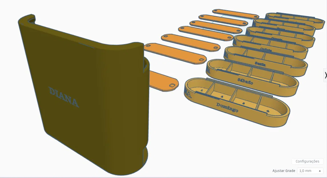 Khay đựng thuốc 3D cá nhân hóa - Sắp xếp thuốc thông minh mỗi ngày - Image 1