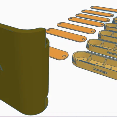 Khay đựng thuốc 3D cá nhân hóa - Sắp xếp thuốc thông minh mỗi ngày