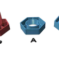 Khay Đựng Bút Hình Con Bu-lông Độc Đáo - In 3D Dễ Dàng - Thumbnail 4