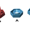 Khay Đựng Bút Hình Con Bu-lông Độc Đáo - In 3D Dễ Dàng - Thumbnail 8
