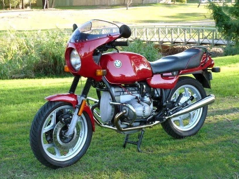 Mô hình xe mô tô cổ điển BMW R80 Monoshock 1985 cho in 3D - Image 3