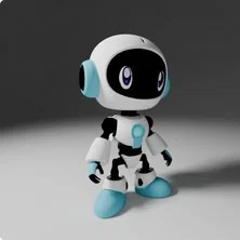 Mô hình Robot Nhân dạng (Humanoid Robot) trang trí bàn làm việc