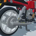 Mô hình xe mô tô cổ điển BMW R80 Monoshock 1985 cho in 3D - Thumbnail 19