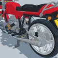 Mô hình xe mô tô cổ điển BMW R80 Monoshock 1985 cho in 3D - Thumbnail 20