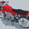 Mô hình xe mô tô cổ điển BMW R80 Monoshock 1985 cho in 3D - Thumbnail 22