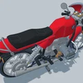 Mô hình xe mô tô cổ điển BMW R80 Monoshock 1985 cho in 3D - Thumbnail 24