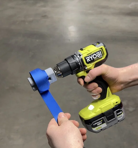 Dụng cụ cuốn dây đai (Strap Winder) gắn máy khoan cực nhanh - Image 3