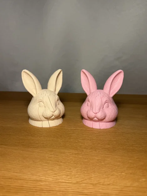 Mô hình Thỏ Phục Sinh Fidget Toy xoắn ốc - Image 3