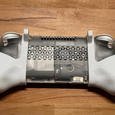 Tay cầm gắn ngoài cho Retroid Pocket 5 (v2)