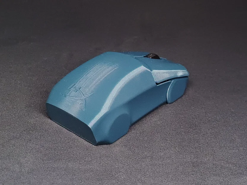 Vỏ chuột HyperX hình xe đua (HyperX car mouse) - Image 4
