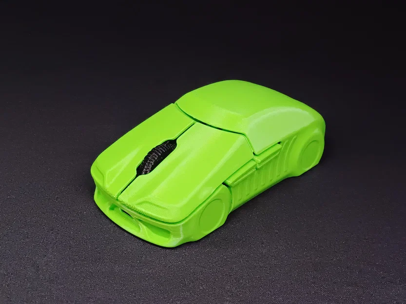 Vỏ chuột HyperX hình xe đua (HyperX car mouse) - Image 5