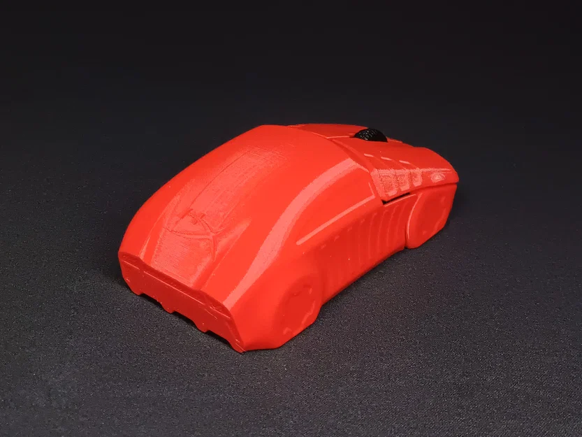 Vỏ chuột HyperX hình xe đua (HyperX car mouse) - Image 8