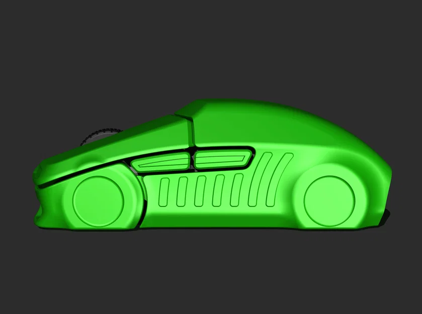 Vỏ chuột HyperX hình xe đua (HyperX car mouse) - Image 14