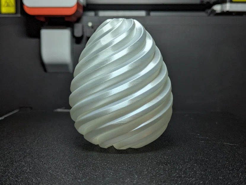 Trứng Phục sinh xoắn ốc in chế độ Vase mode (In SIÊU NHANH) - Image 1