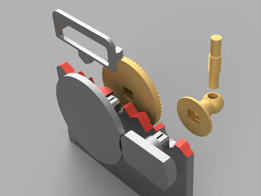 Két Sắt Đồ Chơi Mini Với Họa Tiết Trang Trí Tinh Xảo - Image 5