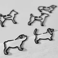Kẹp Giấy / Dấu Sách Hình Chó Trang Trí - Thumbnail 3