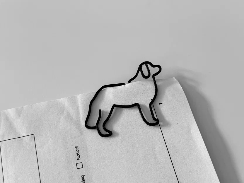 Kẹp Giấy / Dấu Sách Hình Chó Trang Trí - Image 4