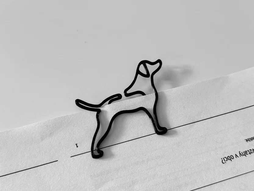 Kẹp Giấy / Dấu Sách Hình Chó Trang Trí - Image 5
