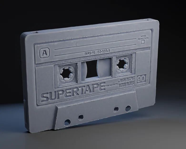 Mô hình băng Cassette treo tường phong cách Retro hoài cổ - Image 1