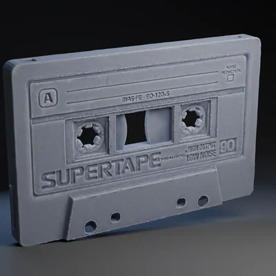 Mô hình băng Cassette treo tường phong cách Retro hoài cổ