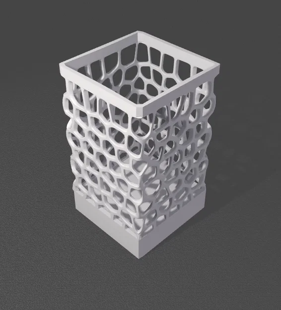 Hộp đựng bàn chải và kem đánh răng in 3D thiết kế lưới độc đáo - Image 1