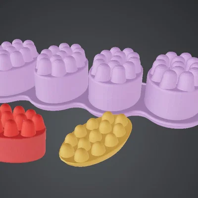 Khuôn in 3D tạo hình xà phòng handmade độc đáo tại nhà