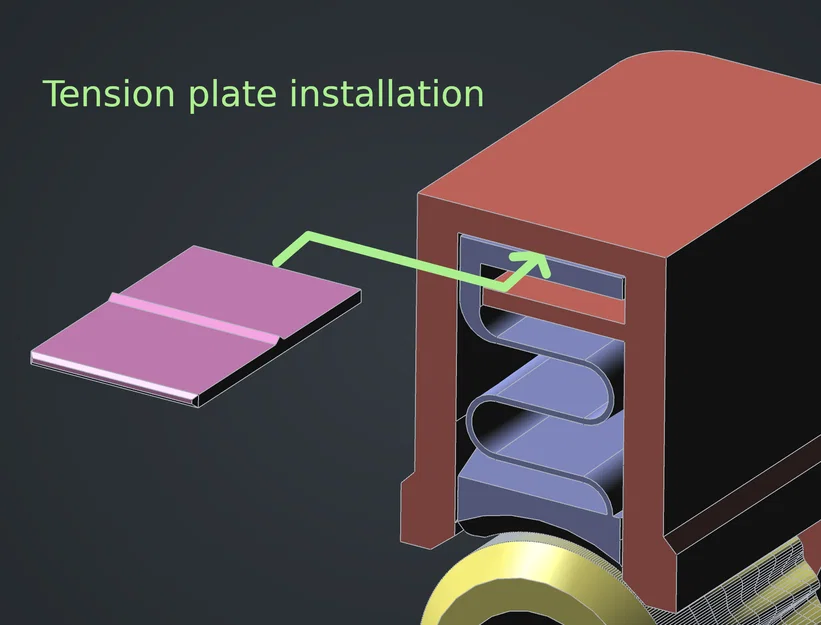Cơ cấu điều chỉnh góc với khóa lò xo (Angle Adjusting Mechanism) - Image 4