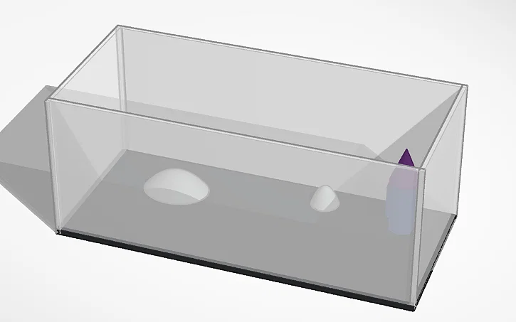 Mô hình bể cá tích hợp lâu đài trang trí đẹp mắt - Image 1