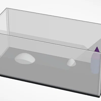 Mô hình bể cá tích hợp lâu đài trang trí đẹp mắt