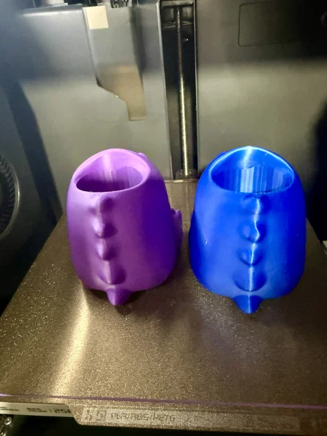 Ống cắm bút Monster Dino dễ thương cho bàn làm việc - Image 2