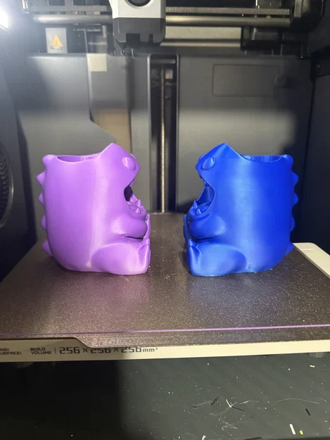 Ống cắm bút Monster Dino dễ thương cho bàn làm việc - Image 3