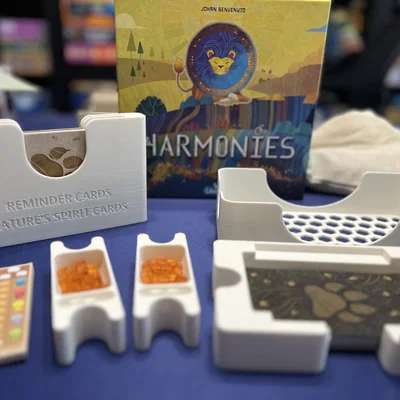 Bộ Khay Chứa và Sắp Xếp Linh Kiện Cho Board Game Harmonies