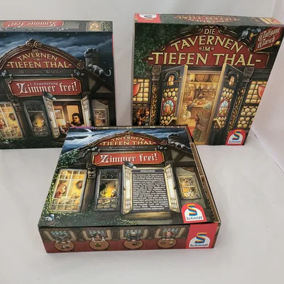 Bộ Insert cho boardgame The Taverns of Tiefenthal (kèm bản mở rộng)