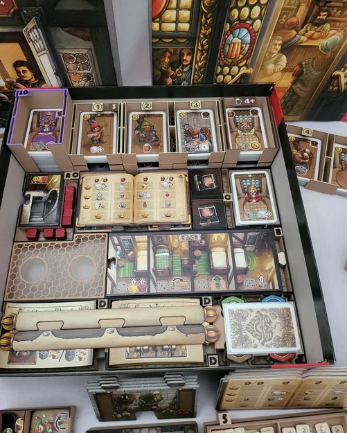 Bộ Insert cho boardgame The Taverns of Tiefenthal (kèm bản mở rộng) - Image 8