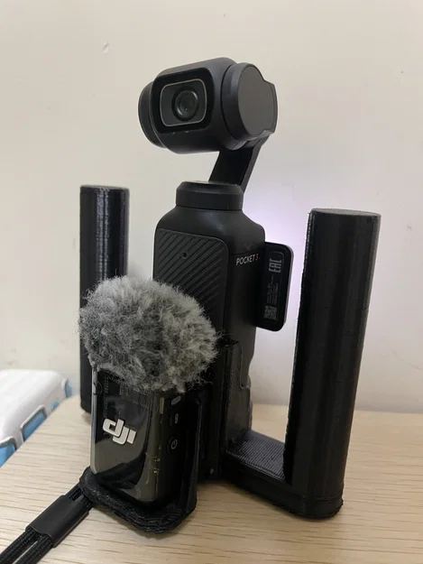 Tay cầm 3D cho DJI OSMO Pocket 3 tích hợp gắn DJI Mic 2 - Image 1
