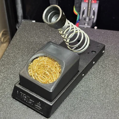 Khay 3D chứa bùi nhùi đồng cho đế hàn Weller tiện dụng