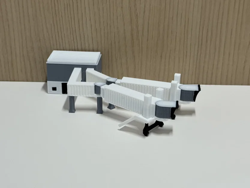 Mô hình cầu ống lồng máy bay Jetbridge tỷ lệ 1:400 - Dành cho sa bàn - Image 2