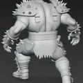 Mô hình Chiến binh Ork (Ork Warrior 6) cực chất cho in 3D - Thumbnail 3