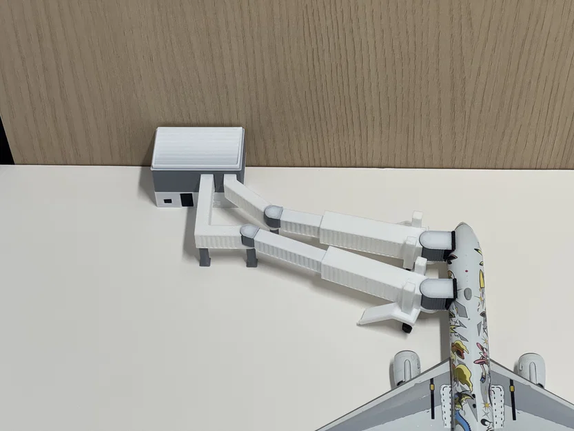 Mô hình cầu ống lồng máy bay Jetbridge tỷ lệ 1:400 - Dành cho sa bàn - Image 5