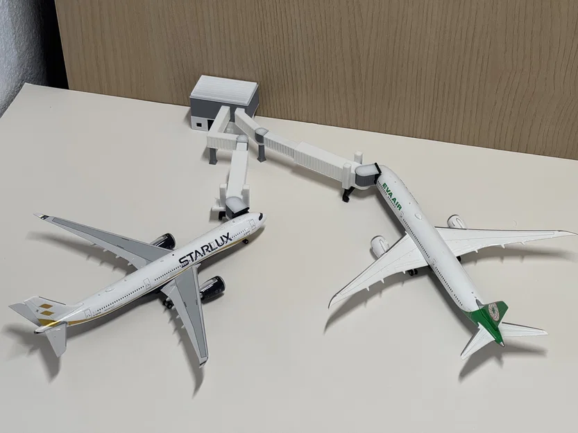 Mô hình cầu ống lồng máy bay Jetbridge tỷ lệ 1:400 - Dành cho sa bàn - Image 6