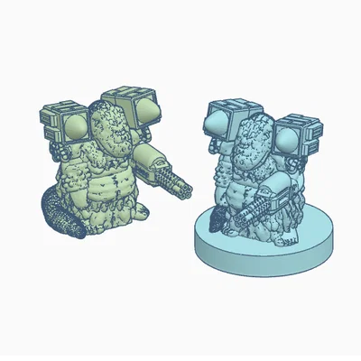 Quái Vật Chiến Đấu Bộ Binh Gothic Cho Các Tựa Game Mecha