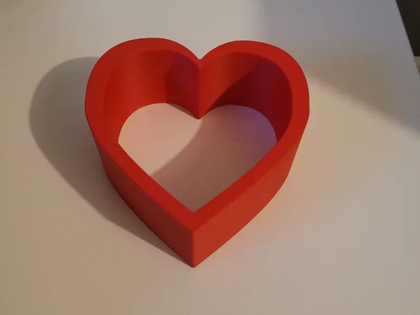 Mô hình trái tim Simple Heart - Thiết kế tối giản cho in 3D - Image 1