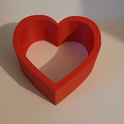 Mô hình trái tim Simple Heart - Thiết kế tối giản cho in 3D
