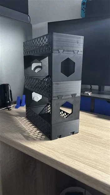 Hệ thống kệ lưu trữ dạng module in 3D thông minh, dễ dàng tùy chỉnh - Image 1