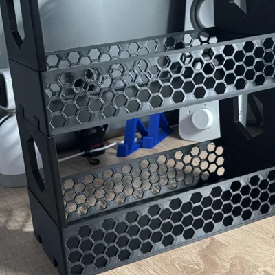 Hệ thống kệ lưu trữ dạng module in 3D thông minh, dễ dàng tùy chỉnh