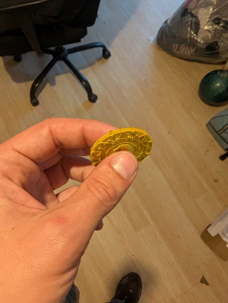 Đồng xu Aztec hai mặt từ phim Cướp biển vùng Caribbean - Image 2